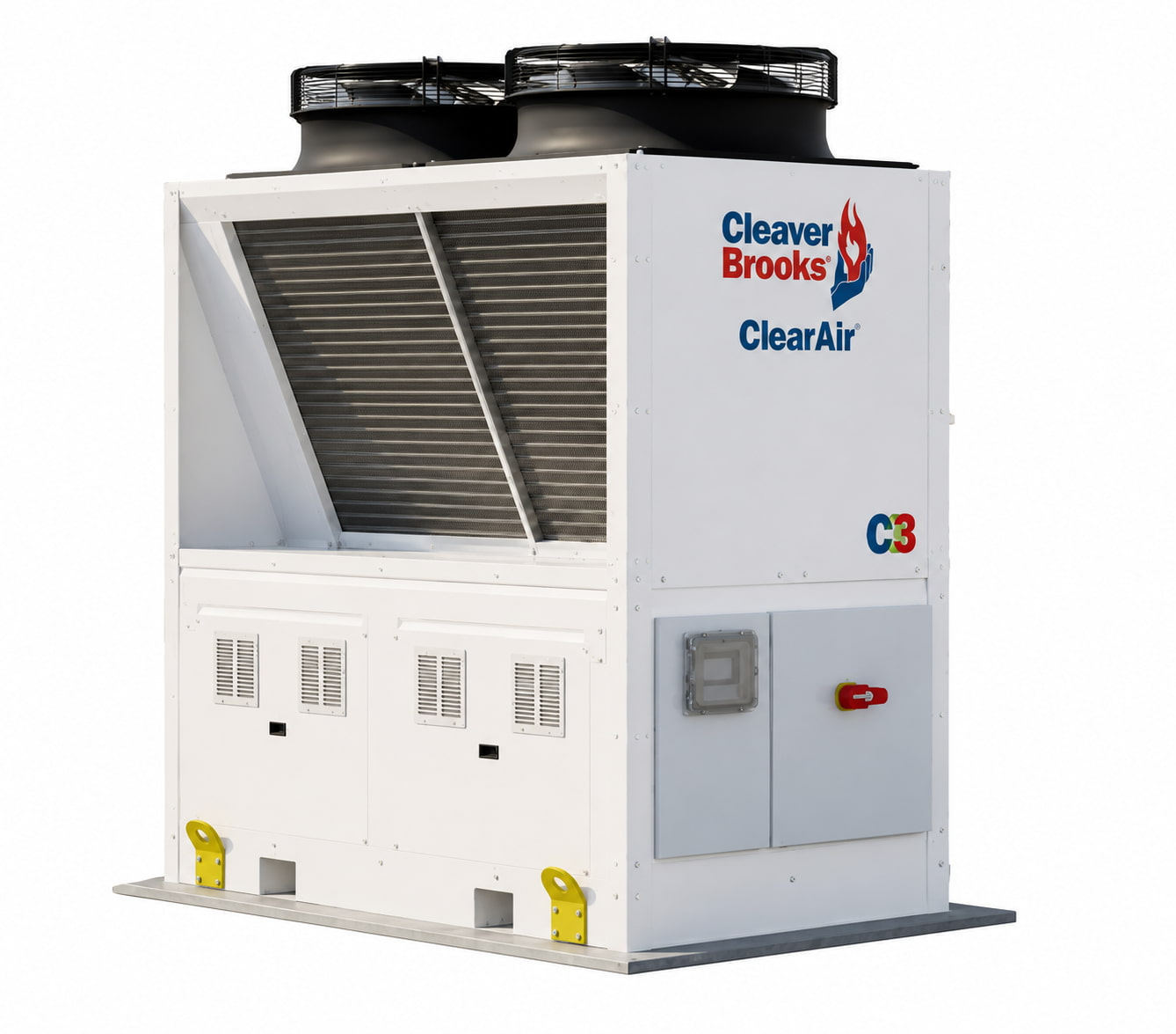 Cleaverbrooks Clear Air Industrial HVAC rooftop unit
